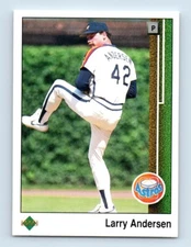 1989 Upper Deck Larry Andersen Houston Astros #404