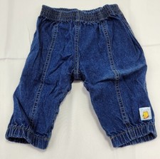 Vintage Winnie The Pooh Infant Blue Jeans 3-6 Months Unisex