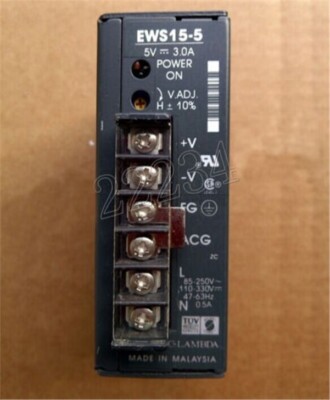 Used 1Pcs Lambda EWS15-5 Switch Power Supply Plc Module xc
