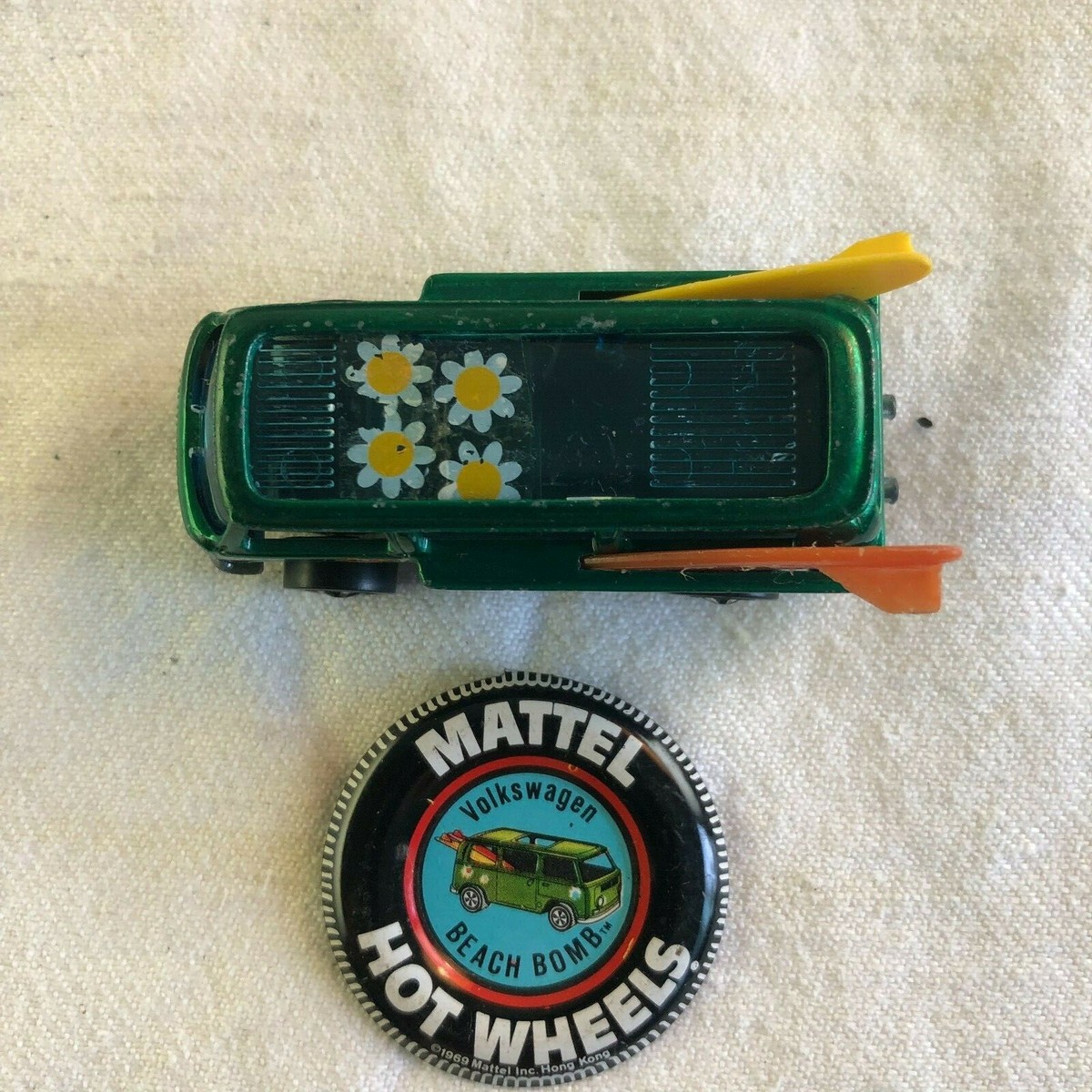 Hot Wheels Beach Bomb グリーン レッドライン約56年前