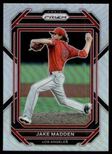 2023 Panini Prizm HOLO PRIZM Jake Madden Los Angeles Angels #61