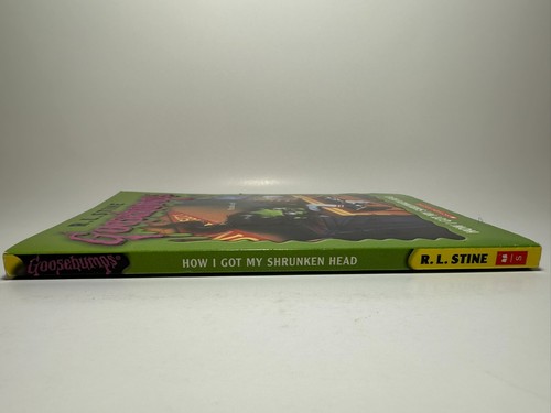 5th Print #39 How I Got My Shrunken Head Goosebumps Book R.L. Stine Reprint - Picture 6 of 17