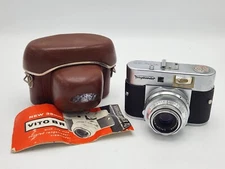 Voigtlander Vito BR 35mm Rangefinder Camera w/ Color-Skopar 50mm F2.8 Lens, Case