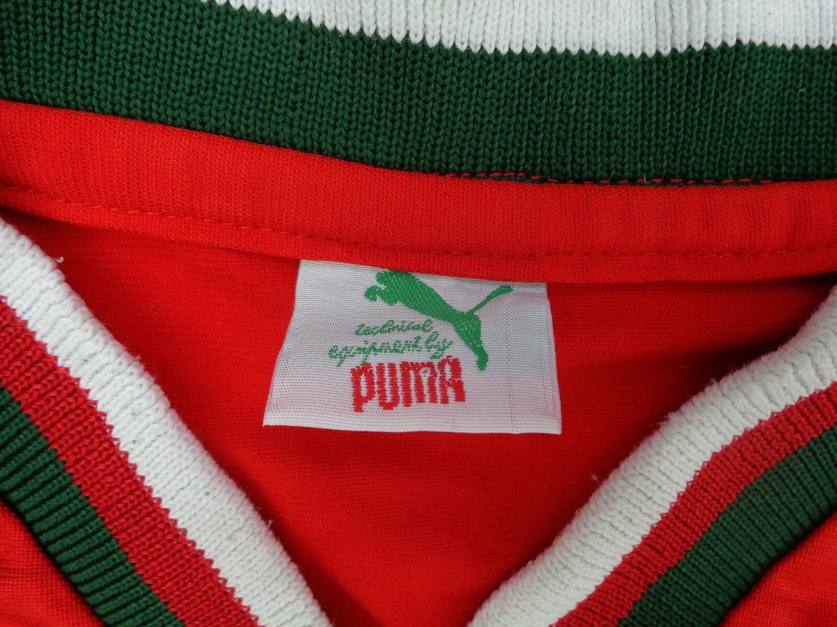 VINTAGE MAROC MOROCCO L LARGE MENS 2000-2001 PUMA FOOTBALL HOME