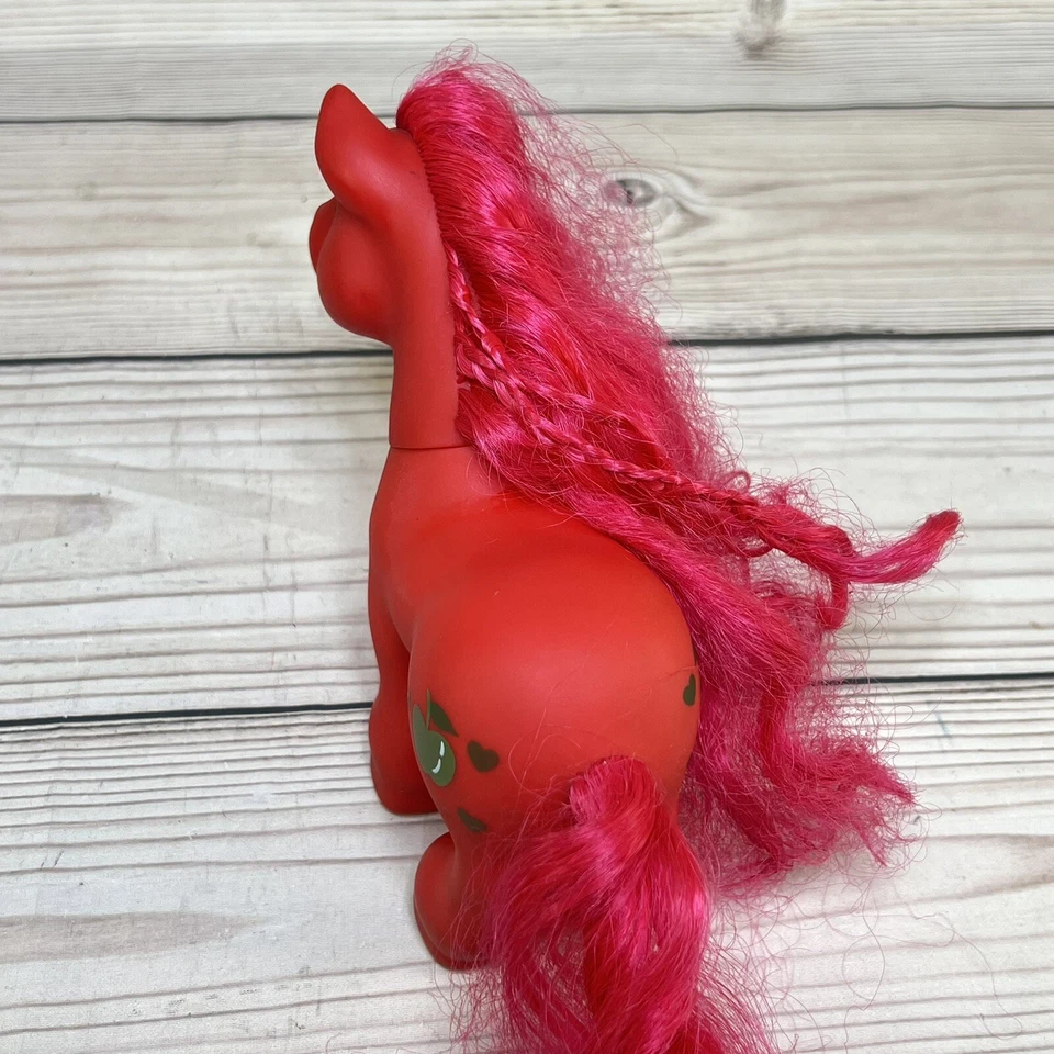 Vintage CPK Magic Meadow 1993 Red Pony Fakie M1 Apple Cabbage Patch Kids Heart - Image 4 of 4