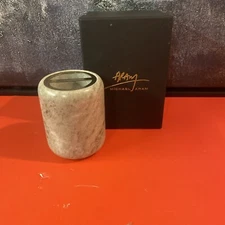 Michael Aram Marble Toothbrush Holder Container 3M 455 3O AM 4x3 in Display @