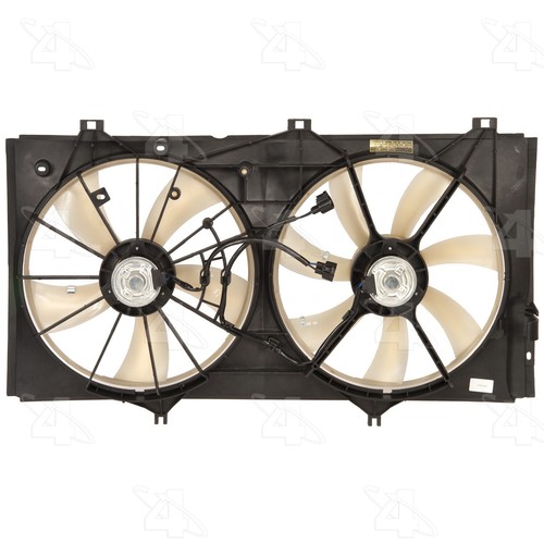 Dual Radiator And Condenser Fan Assembly For 2009 2010 Toyota Venza 4 