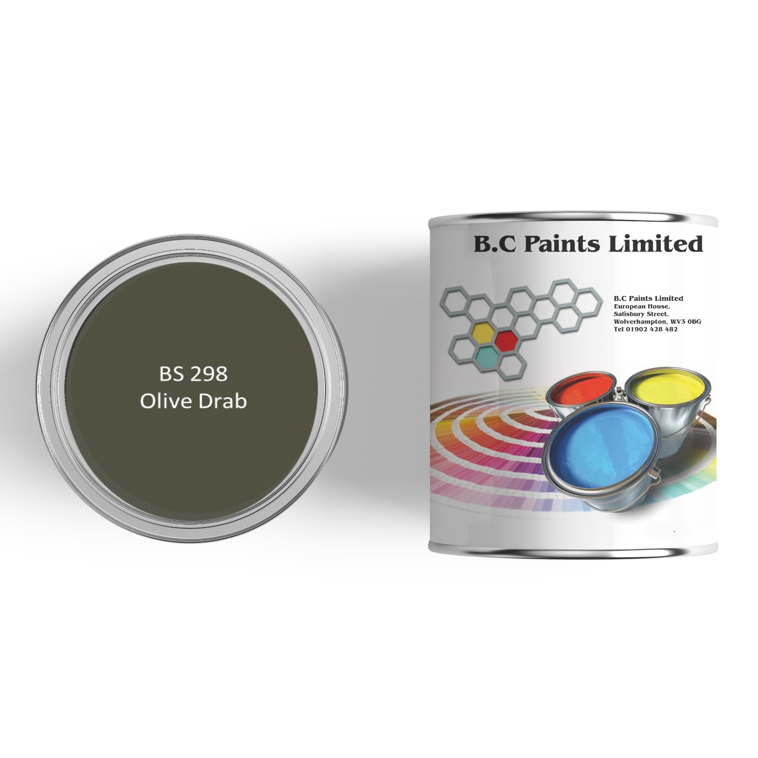 Military Vehicle Paint Nato and Camo Colours Polyurethne Vehice Paint