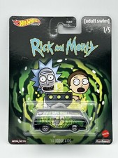 Hot Wheels Premium Rick and Morty '66 Dodge A100 1/5 Real Riders