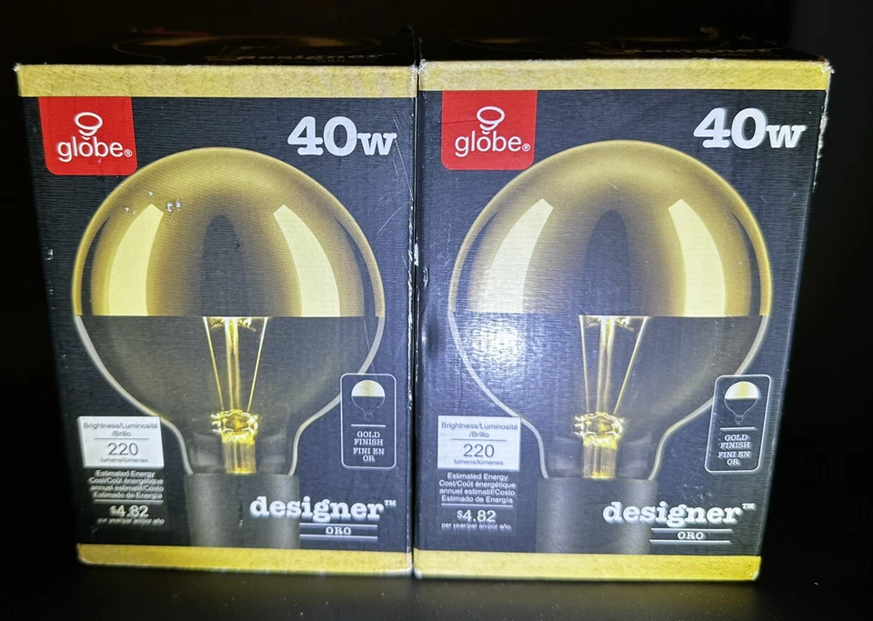40W G25 Design Bulb, PartNo 84649, by Globe Electric, Pack of 2 - Image 3 of 4