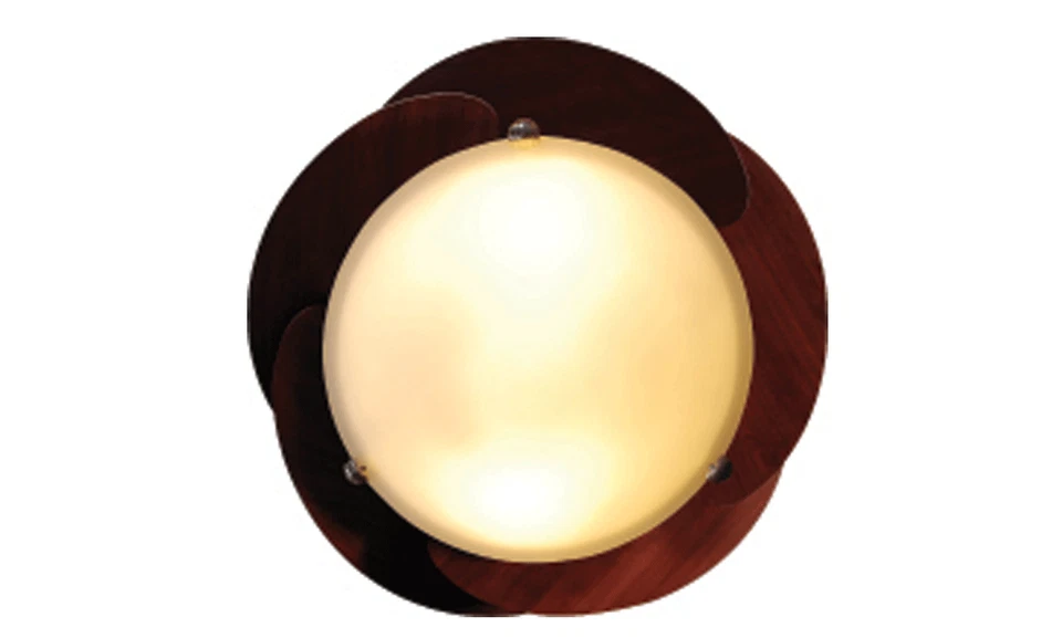 Vento Sole 46 in. Roman Bronze Ceiling Fan with 5 Mahogany Blades - K-00001 - Image 2 of 4