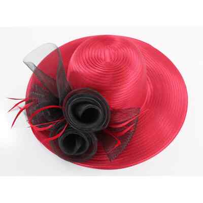 August Hat Co Church Wedding Fancy Dress Hat $92 Tags #HT218  display picture 1