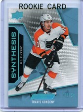  2019-20 Upper Deck Engrained Synthesis Blue #S-35 Travis Konecny 8/50