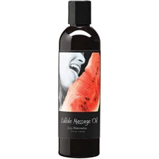 Earthly Body Edible Massage Oil 8oz - Watermelon