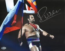 Rusev Signed 11x14 Photo BAS Beckett COA WWE Pro Wrestling Picture Autograph 715