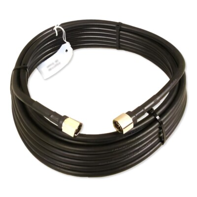 Top Signal LMR -400 Equivalent Low Loss Coax Cable Lot - N-Male - Choose Length