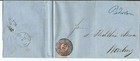 Geprüfter Brief mit sauberen Preusischen Nummerstempel von 1858