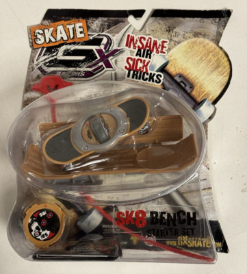 Skate GX Racers - SK8 Bench Starter Set with Skull Deck Plate | eBay