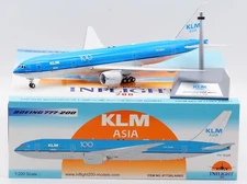 INFLIGHT200 KLM ASIA BOEING 777-206ER 1:200 DIECAST IF772KLA0923 IN STOCK