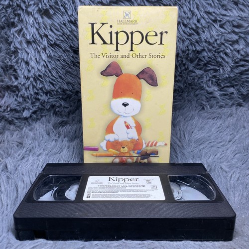 Kipper - The Visitor and Other Stories VHS Tape 1999 Classic Kids Cartoon Show