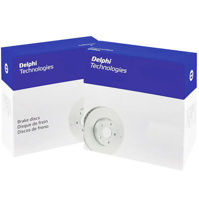 2x DELPHI BG5224C High Carbon Bremsscheibe 280mm für MG
