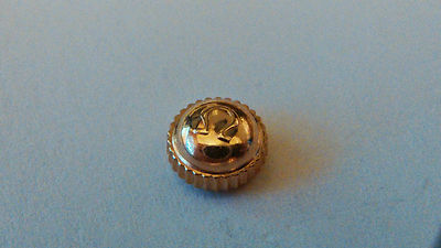 Omega crown, 43153, 5.70mm, tube 2.50mm, Tap 10. YELLOW (gold-filled)