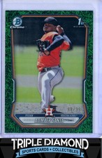 2026 Bowman Chrome 1st Alimber Santa Prospect Green Grass Refractor #98/99 O291
