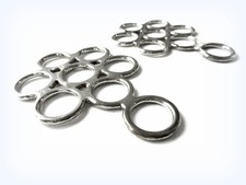 Gebissloser Zaum Hackamore Flower silber