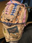 RARE-LOUISVILLE SLUGGER Glove G125-5CW relaced multicolored — photo 9