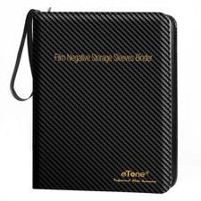 eTone 35mm 120 4x5 8x10 Film Negative Storage Refined Album Storage Box Binder