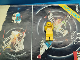 LEGO 6780 XT-Starship BOX ORIGINAL BOX Classic Space Space 928 924 Light and Sound
