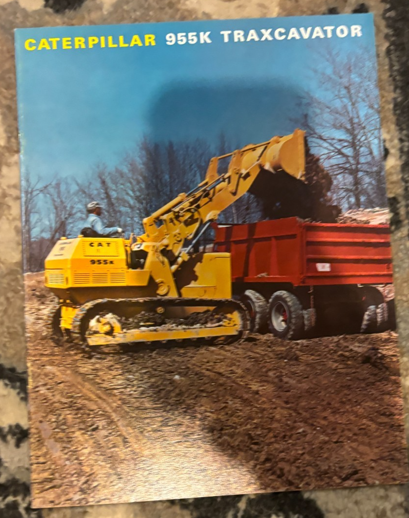 Caterpillar CAT 955K Crawler Loader Traxcavator Brochure FCCA25 | eBay