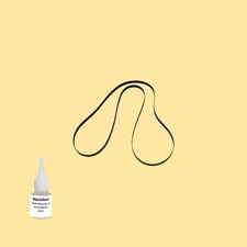 Plattenspieler Riemen Öl = Kit 27 für Roadstar TTL-8600 Turntable