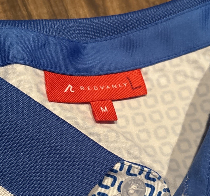 Men’s Redvanly Devine Polo Golf Shirt Multicolor Size Medium New With Tags M🔥