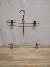 Vtg Metal 2 Tier Pants/Skirts/Bikini/Ect Hangers 12 Inch Heavy Duty Lot Of 10