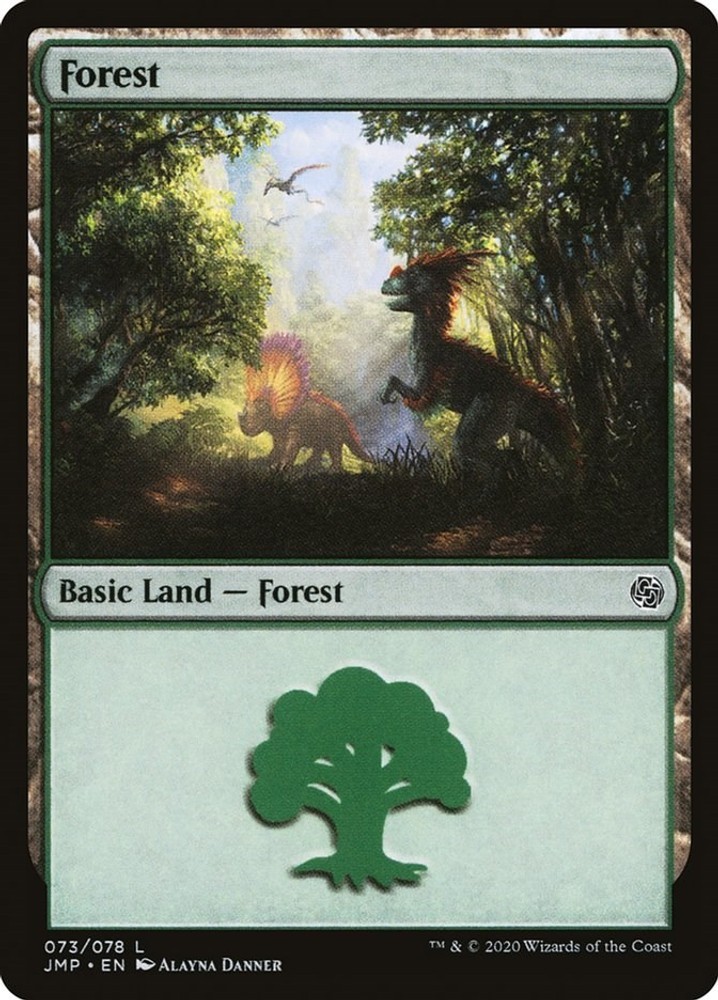 Forest (073) #73 (NM) Jumpstart (JMP) MTG