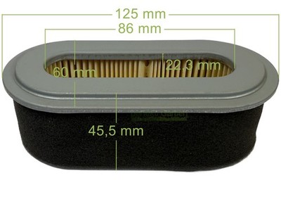 Luftfilter für Altrad AT MT RBT 210 350 Ammann APF AVP 1240 1250 2 / 2613260101