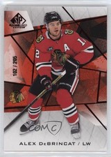 2021-22 Upper Deck SP Game Used Red Fragment 102/205 Alex DeBrincat #85 0nr3