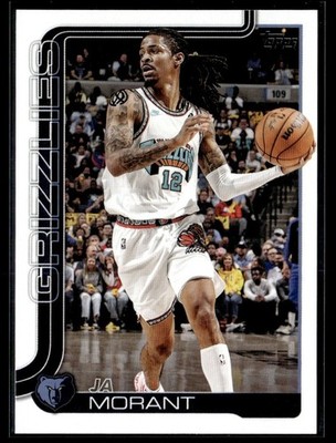 NBA カードJa Morant 25枚限定 RC ルーキー 2025-26 TOPPS JA MORANT MEMPHIS GRIZZLIES #182 | eBay