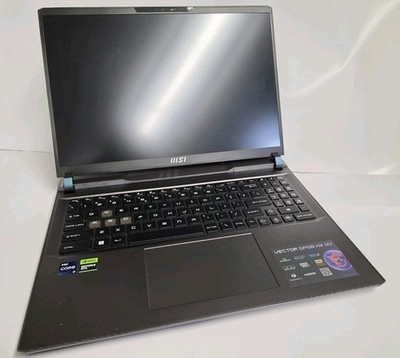 MSI Vector GP68HX 12V 16'' 144Hz FHD+ Gaming Laptop - RTX 4080 (New RAM & SSD)