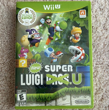 Nintendo New Super Luigi U (Wii U) w/Inserts