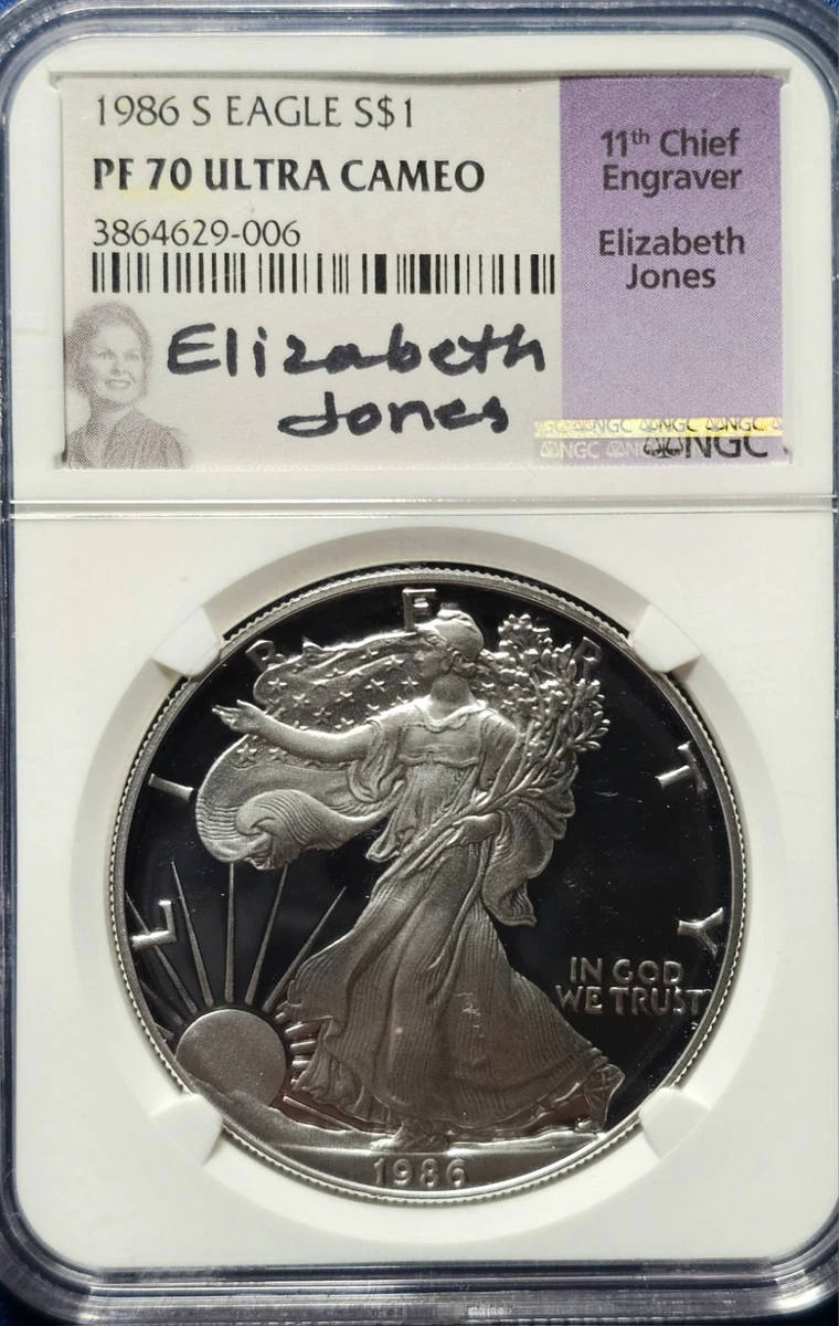 コレクション 1986 American Silver Eagle Proof Coin Preços baixos em 1986 moedas de American Silver Eagle Proof | eBay