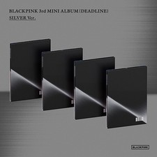 BLACKPINK 3rd Mini Album DEADLINE SILVER Random Ver CD Book P.Card Poster Gift