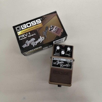 BOSS FRV-1 Fender 63 Reverb Legend Series Spring Reverb Pedal Tested TMB02 2.0