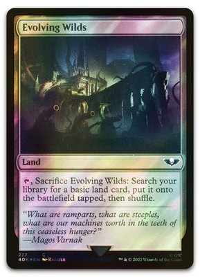 Evolving Wilds (Surge Foil) #277 (NM) Warhammer 40,000 40K Magic MTG