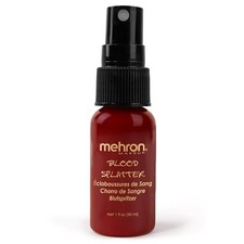 Mehron Makeup Blood Splatter, Special FX Fake Spray Blood