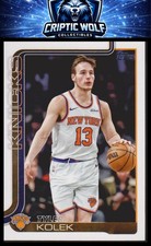 2025-26 Topps #20 Tyler Kolek New York Knicks