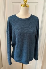 Sonoma Goods for Life Pullover Crewneck Sweater. Blue. M
