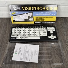 Chester Creek Wired VisionBoard 2 Keyboard Large Letter White Key Accessibility