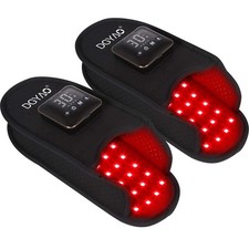 DGYAO D MAX Cordless Foot Slipper Red Light Therapy, Near Infrared Therapy fo...